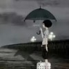 长年泪痕